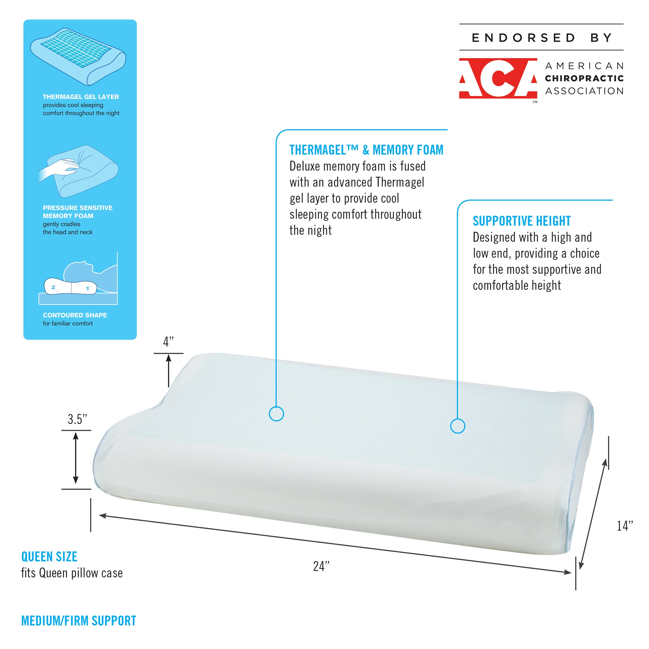 homedics-contour-thermagel-memory-foam-pillow-cooling-gel-cervical-support image 2