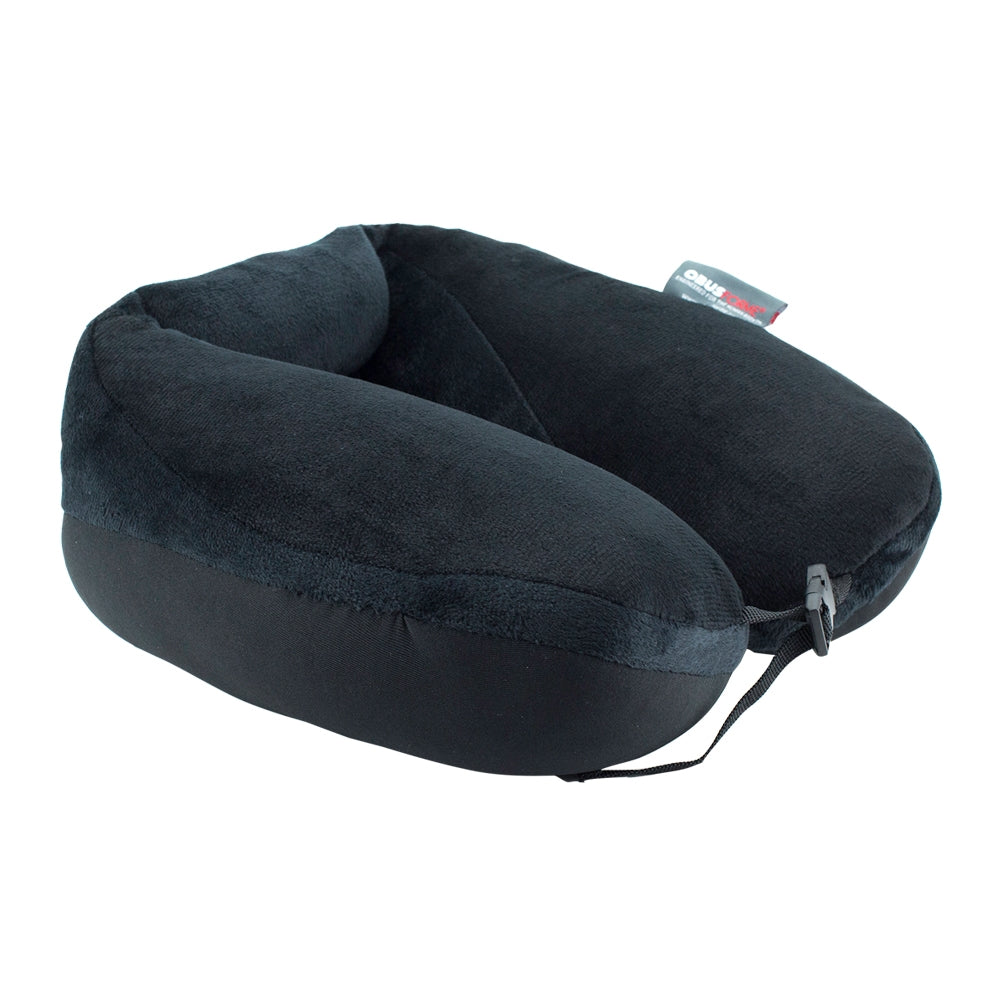homedics-microbead-travel-neck-pillow-ergonomic-support-with-luggage-strap image 3
