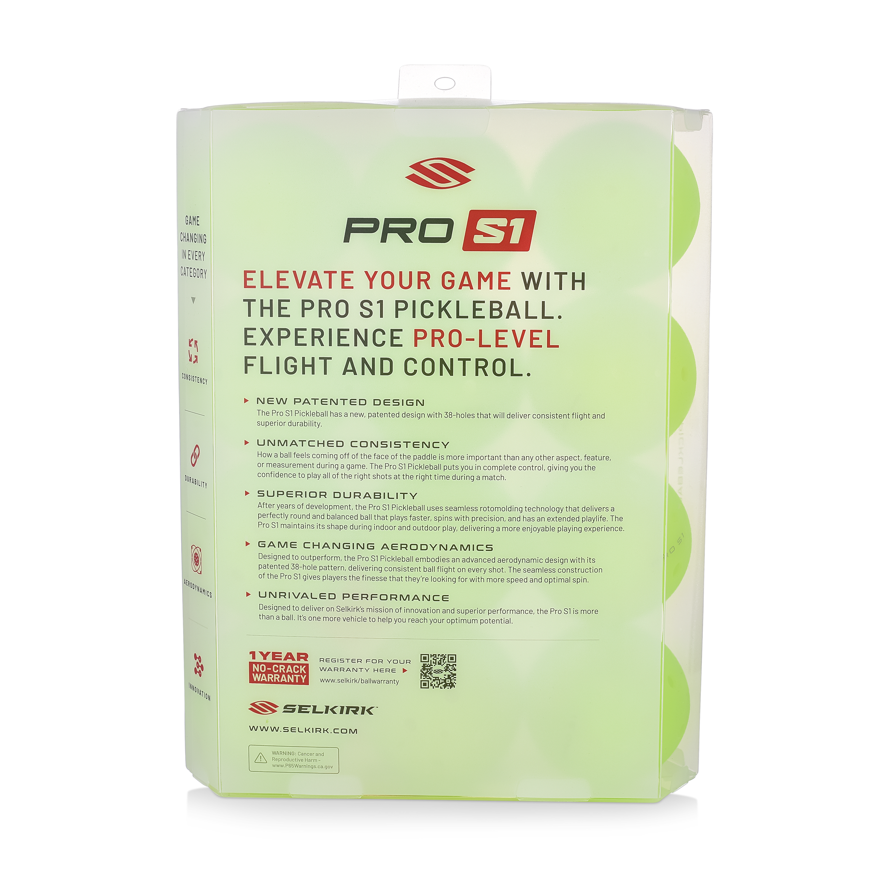 selkirk-pro-s1-pickleballs-12-pack-usapa-approved-durable-outdoor-indoor-ball image 3