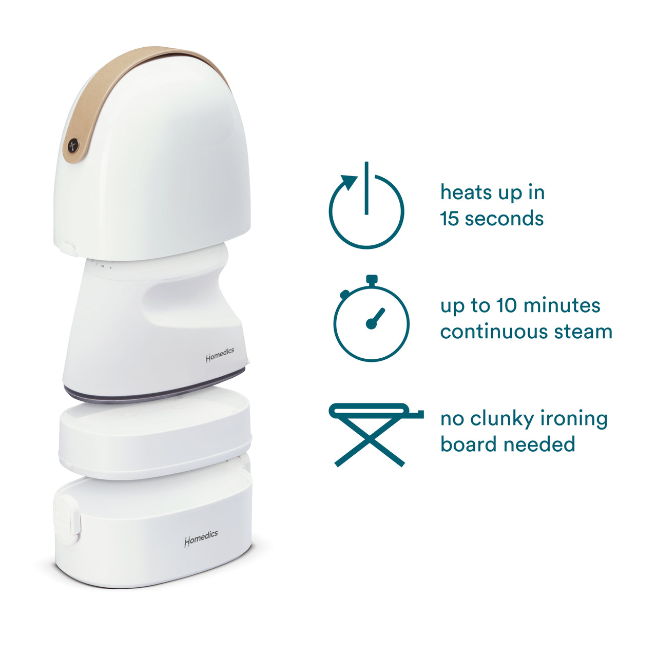 homedics-perfectsteam-2-in-1-garment-steamer-iron image 3