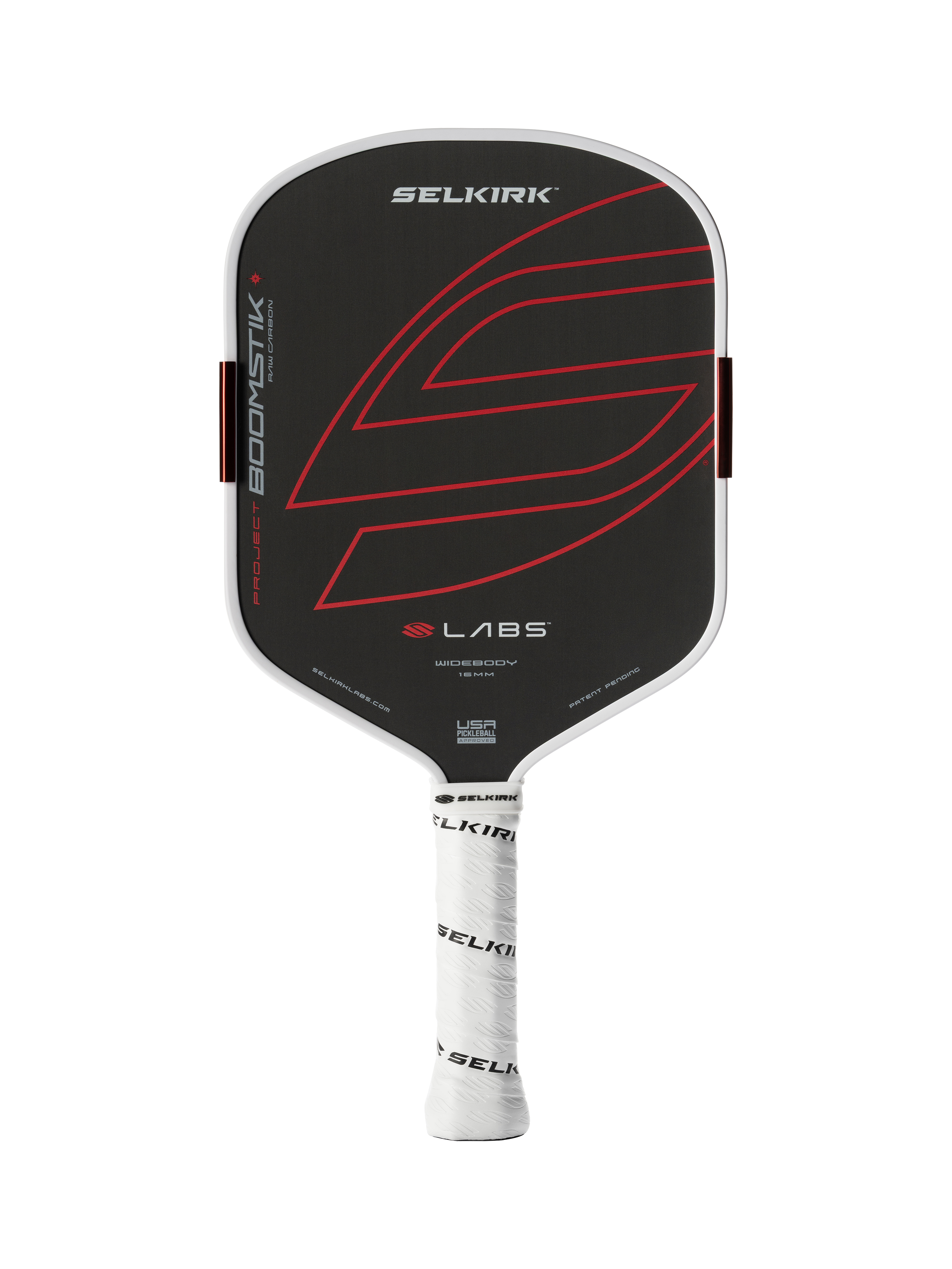 selkirk-labs-project-boomstik-raw-carbon-pickleball-paddle image 1