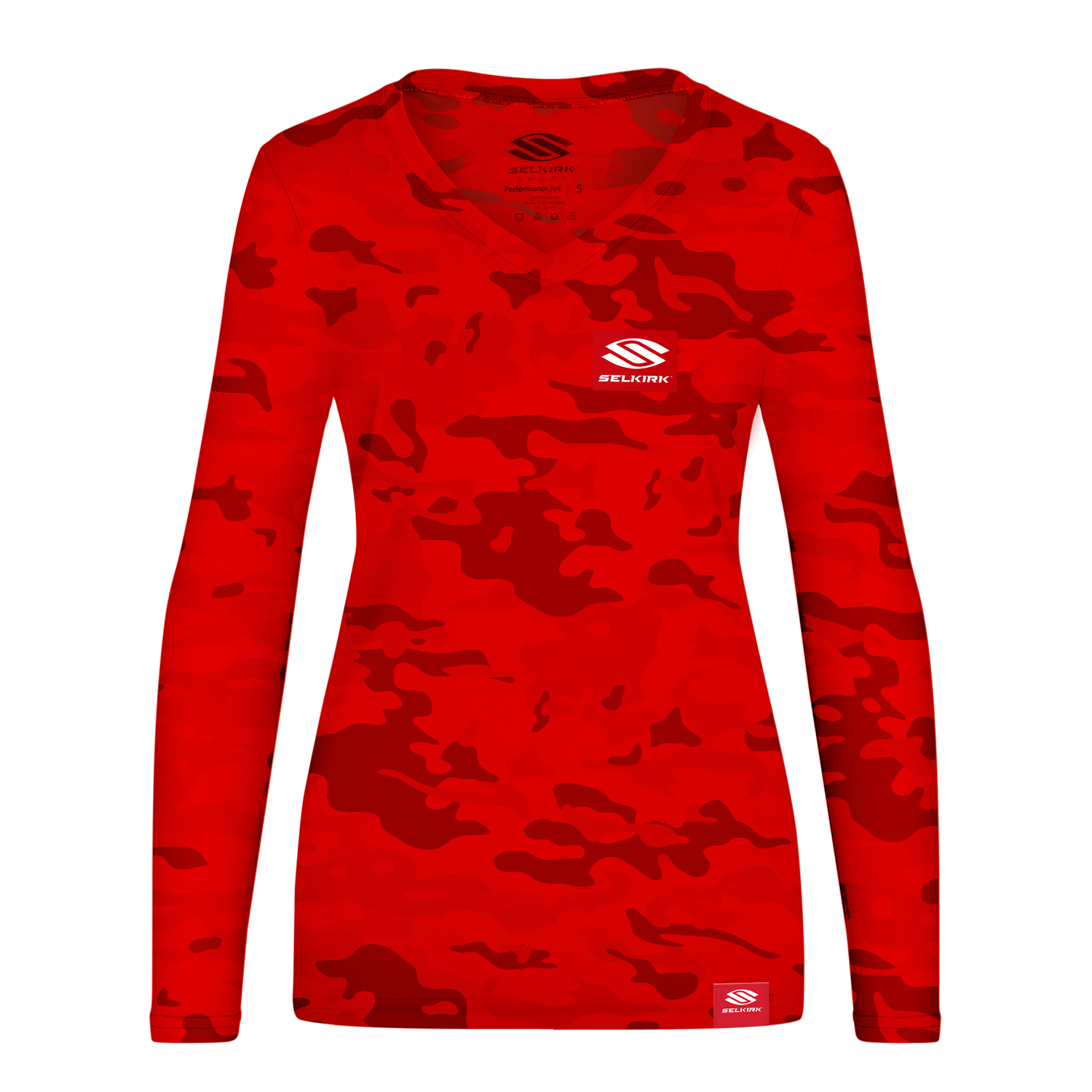 selkirk-sport-women-s-red-label-long-sleeve-v-neck-stretch-wik-technology image 8