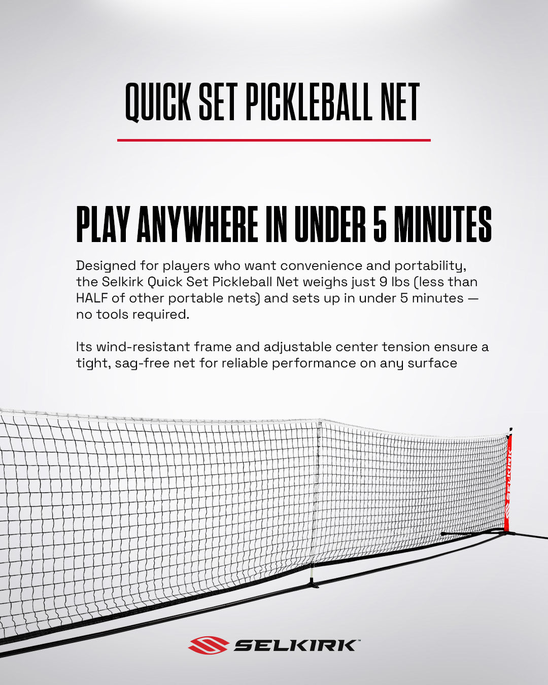 selkirk-quickset-pickleball-net-portable-regulation-height-convenient-setup image 7