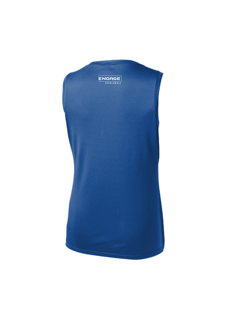 engage-women-s-victory-sleeveless-v-neck-moisture-wicking-performance-top image 2