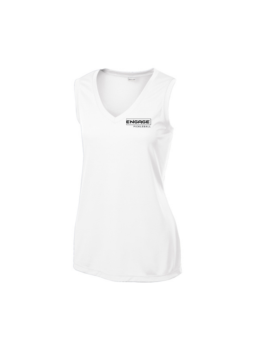 engage-women-s-victory-sleeveless-v-neck-moisture-wicking-performance-top image 5