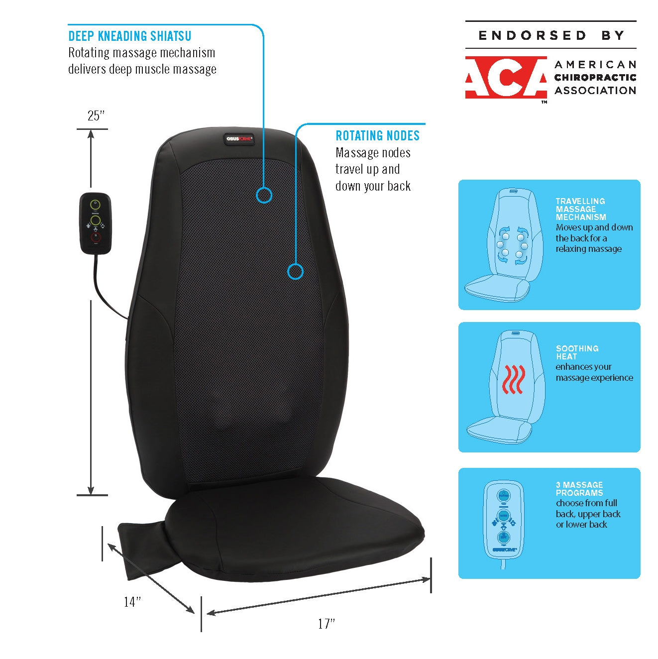 homedics-obusforme-deep-kneading-shiatsu-massage-cushion-with-heat image 2