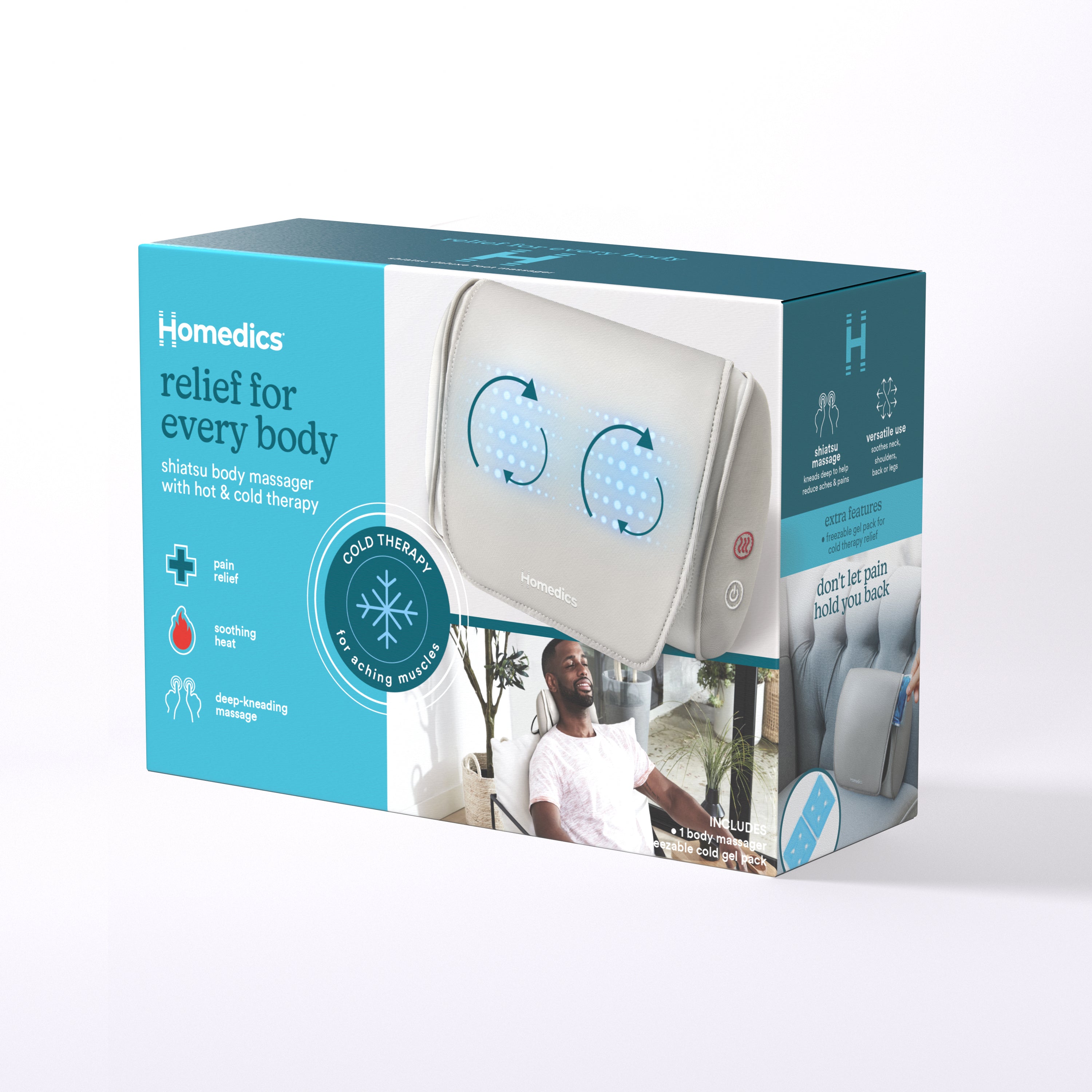 homedics-shiatsu-body-massager-with-hot-and-cold-therapy image 8