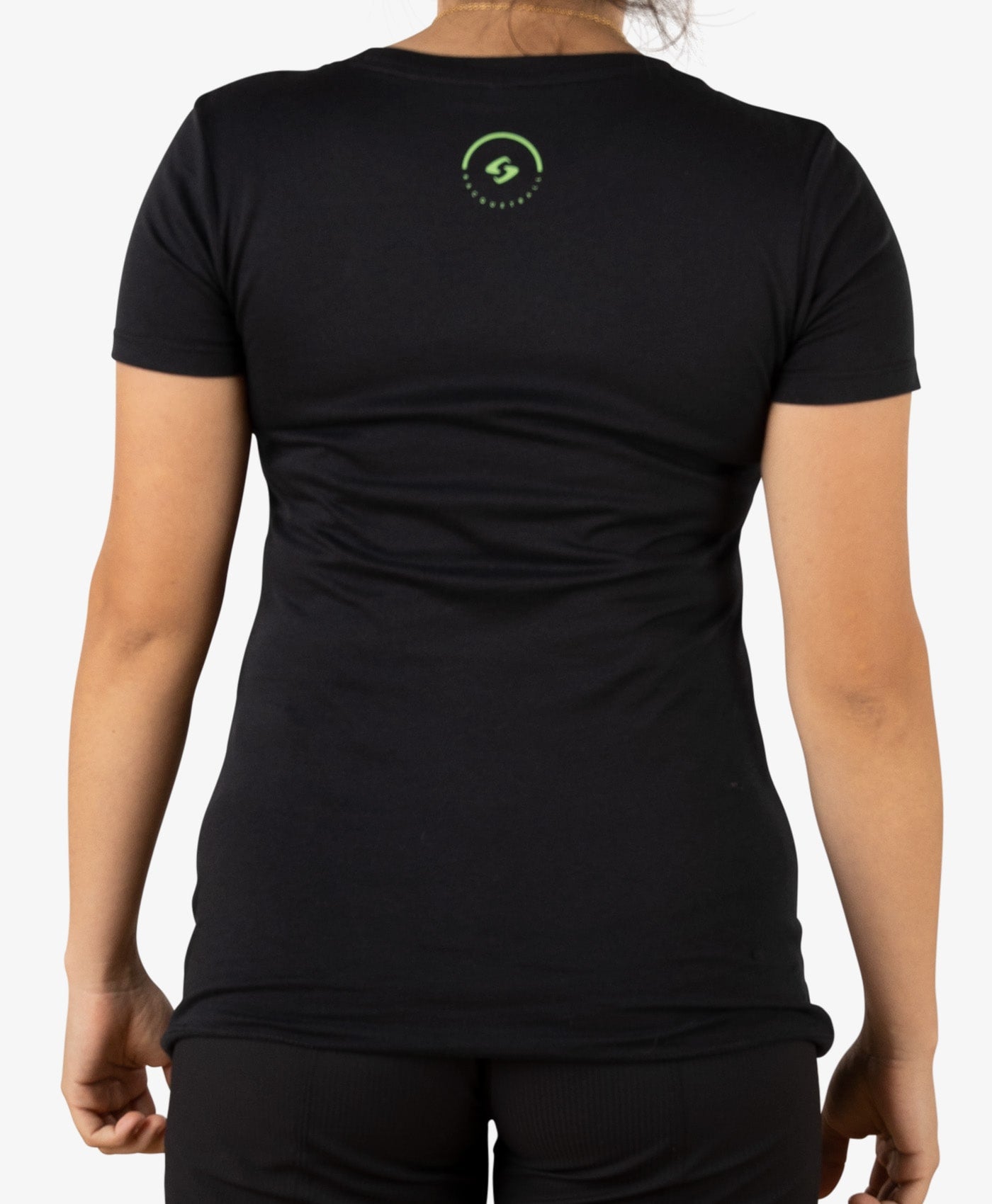 gearbox-dome-racquetball-women-s-cotton-tee-black image 2