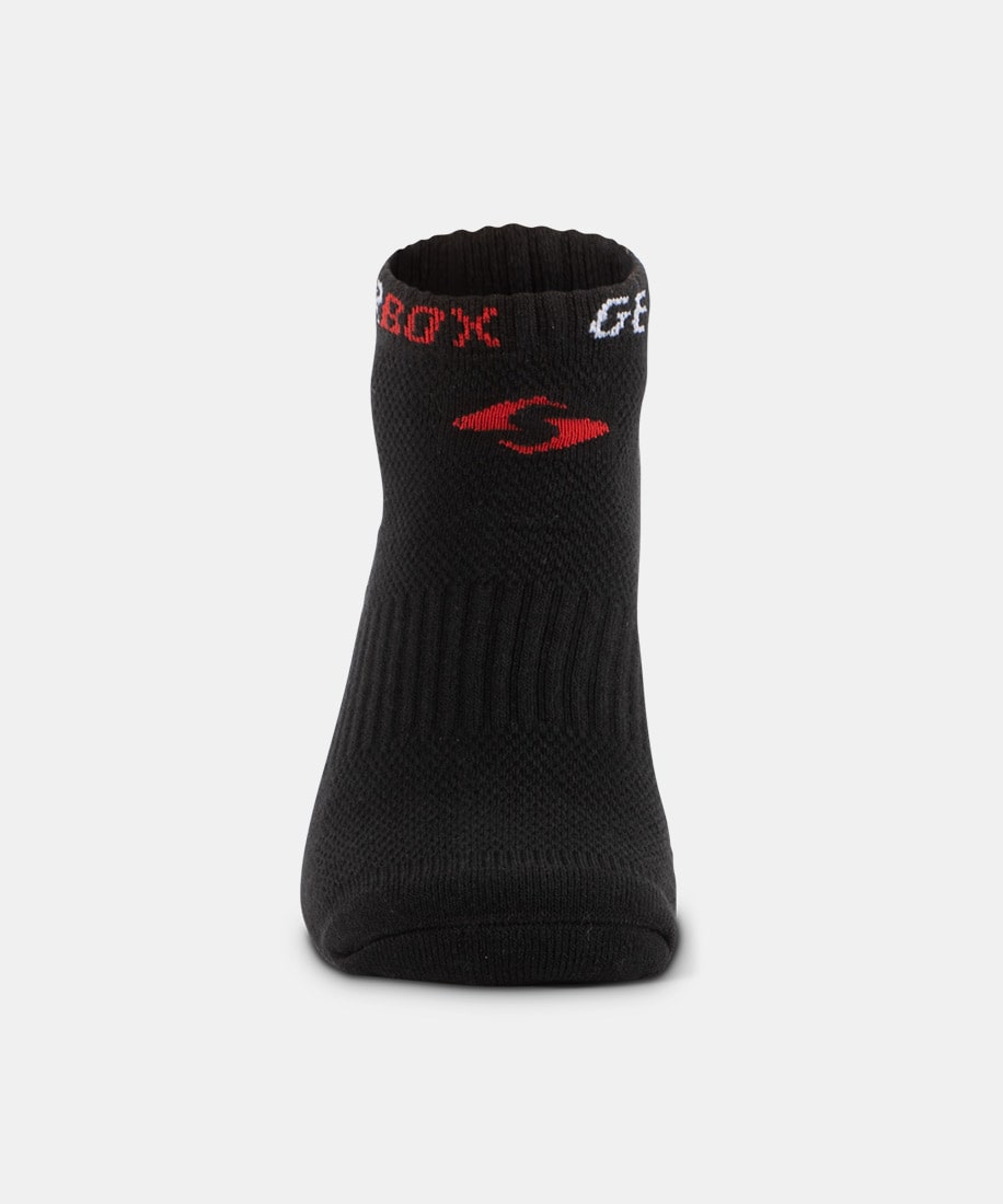 gearbox-no-show-socks-black-red-white image 4