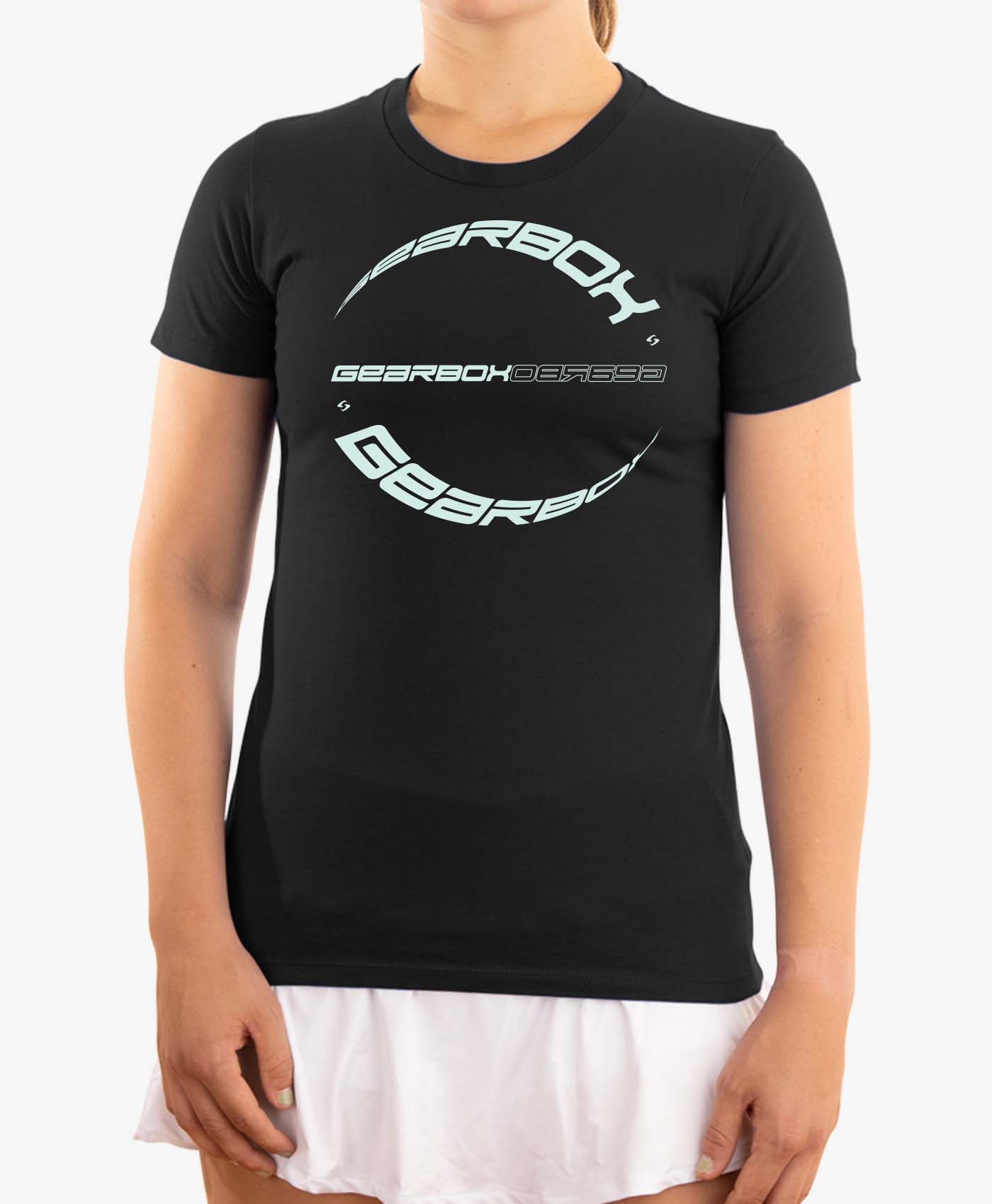 gearbox-vortex-cotton-tee-black image 1