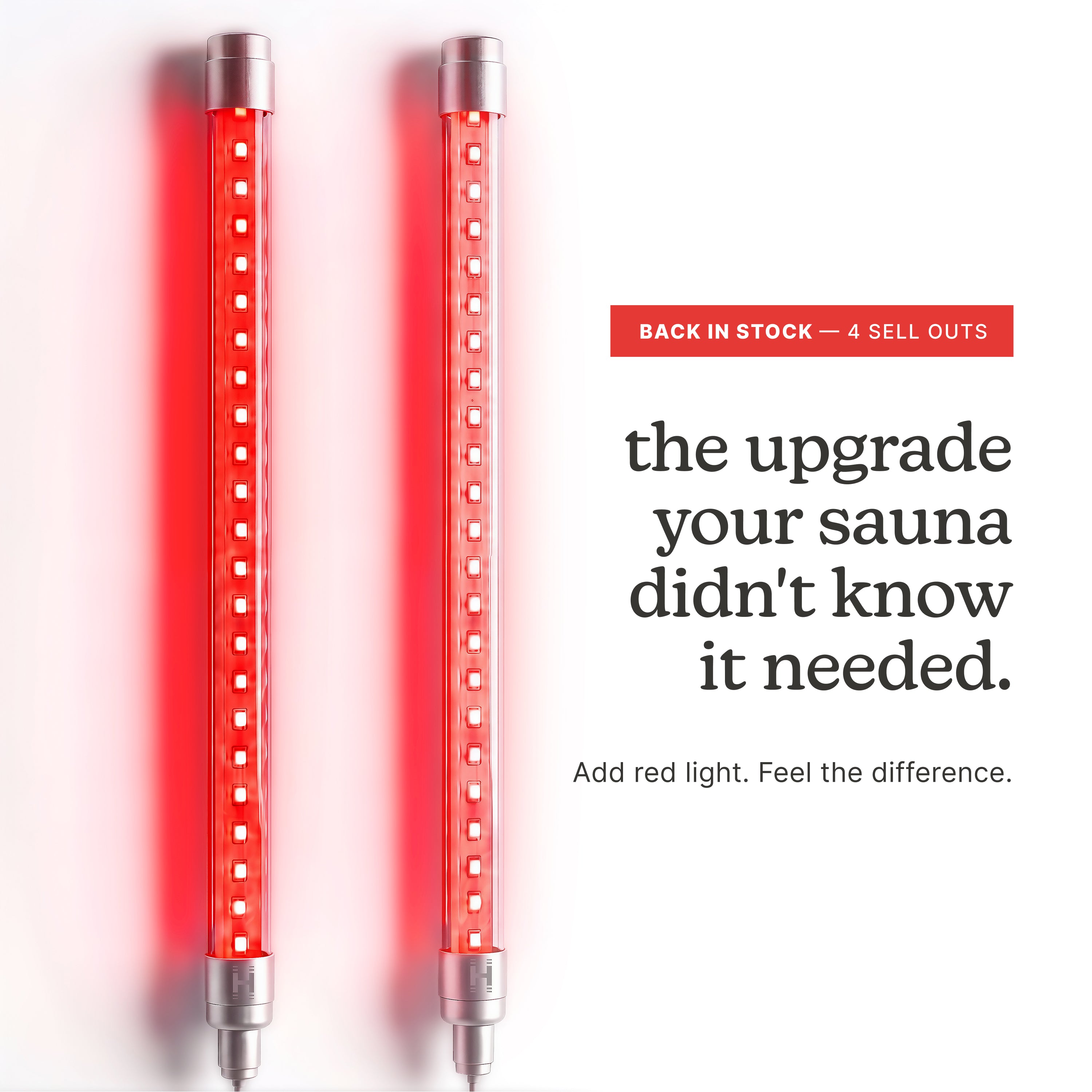 homedics-dual-red-light-wands-for-sauna-compatible-with-premium-steam-sauna image 1
