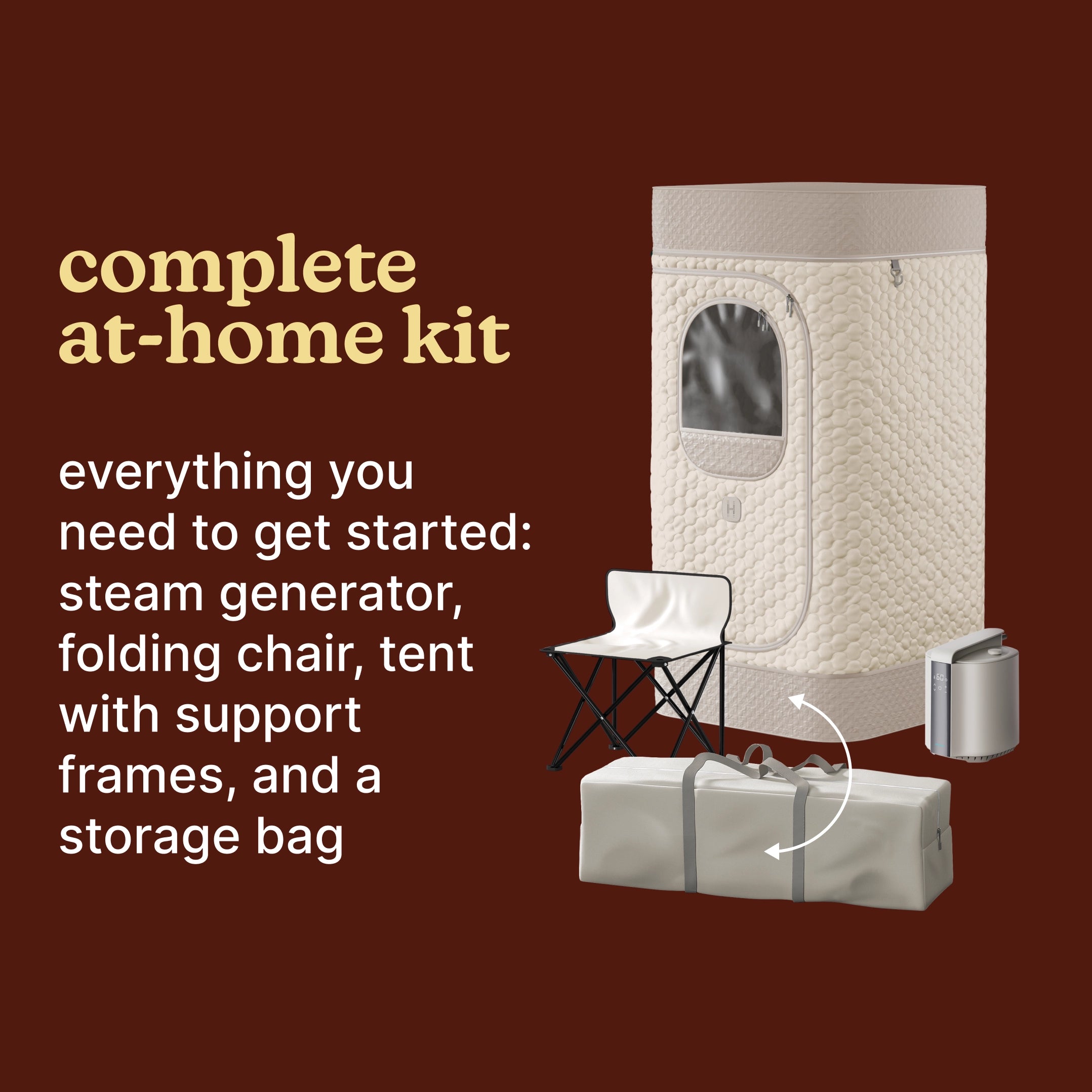 homedics-premium-steam-sauna-compact-home-steam-sauna-for-relaxation-and-recover image 6