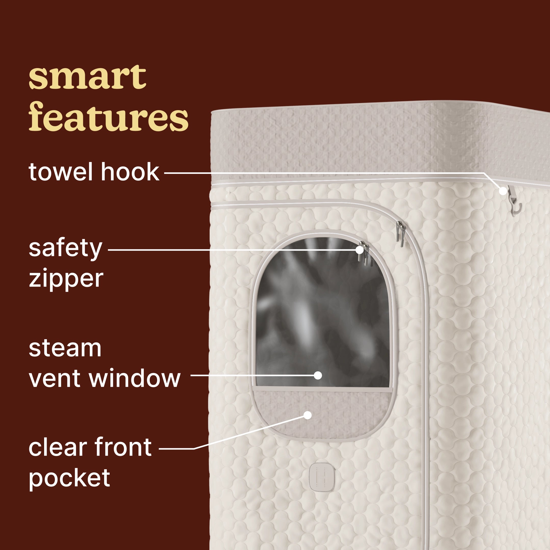 homedics-premium-steam-sauna-compact-home-steam-sauna-for-relaxation-and-recover image 8