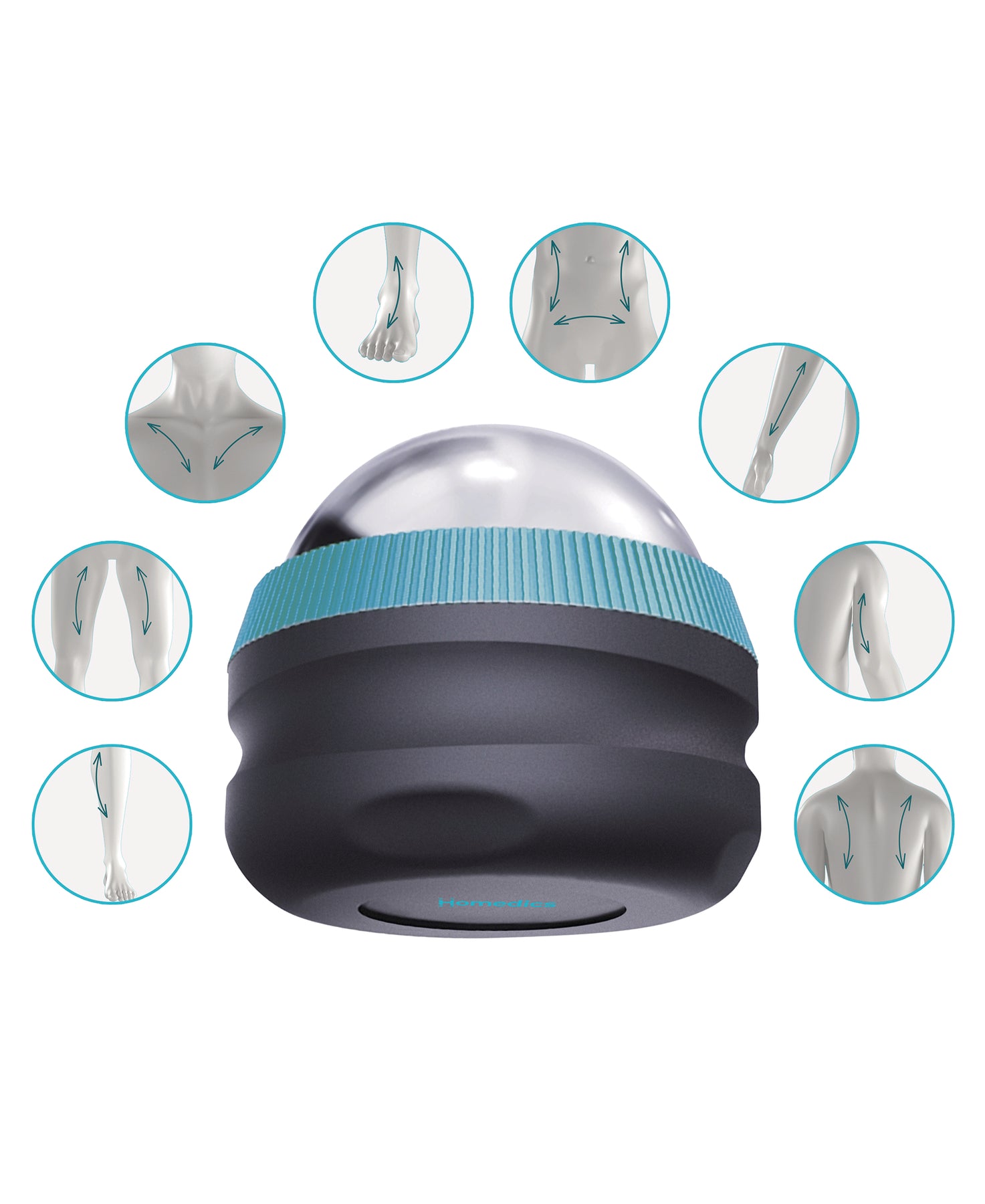 homedics-cryoglide-massage-roller-ball-cold-therapy-for-pain-relief-freezer-acti image 4