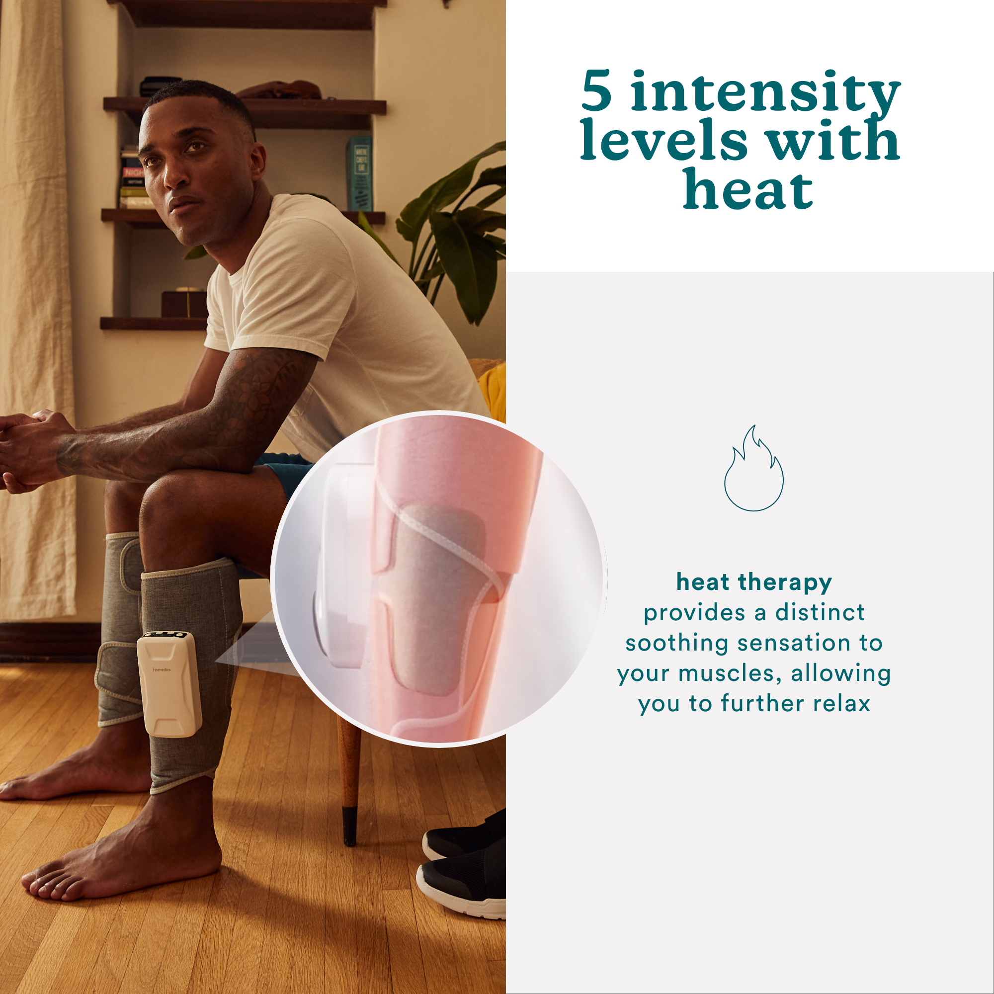 homedics-real-relief-calf-compression-massager image 3