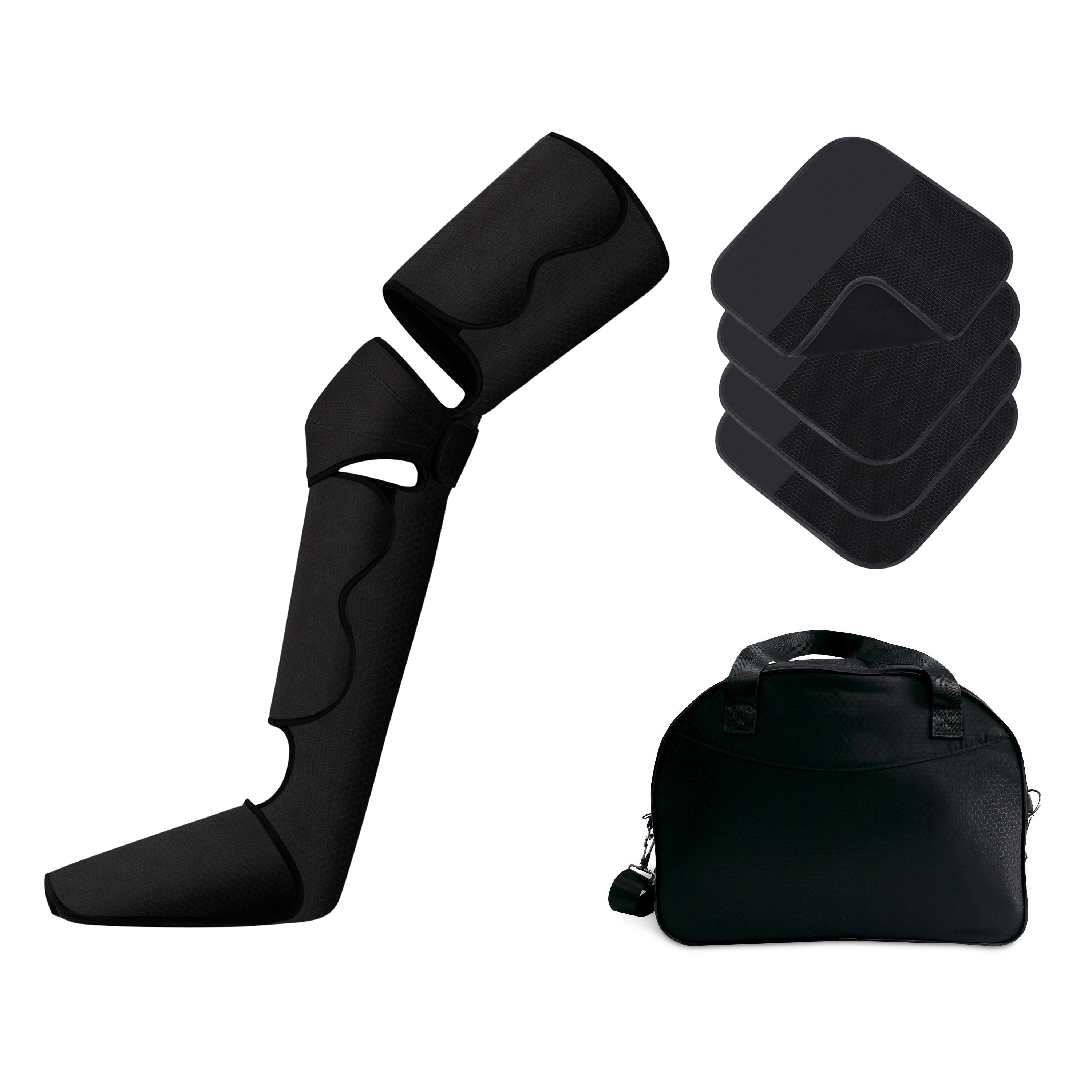 homedics-full-leg-air-compression-massager-with-3-zones image 2