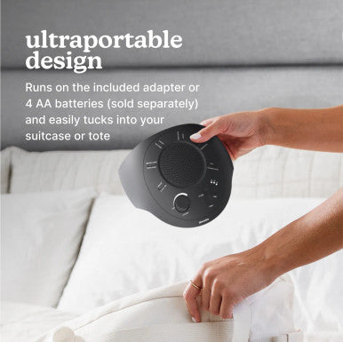 homedics-portable-sound-machine-with-night-light-sleep-aid-for-travel-and-home image 8