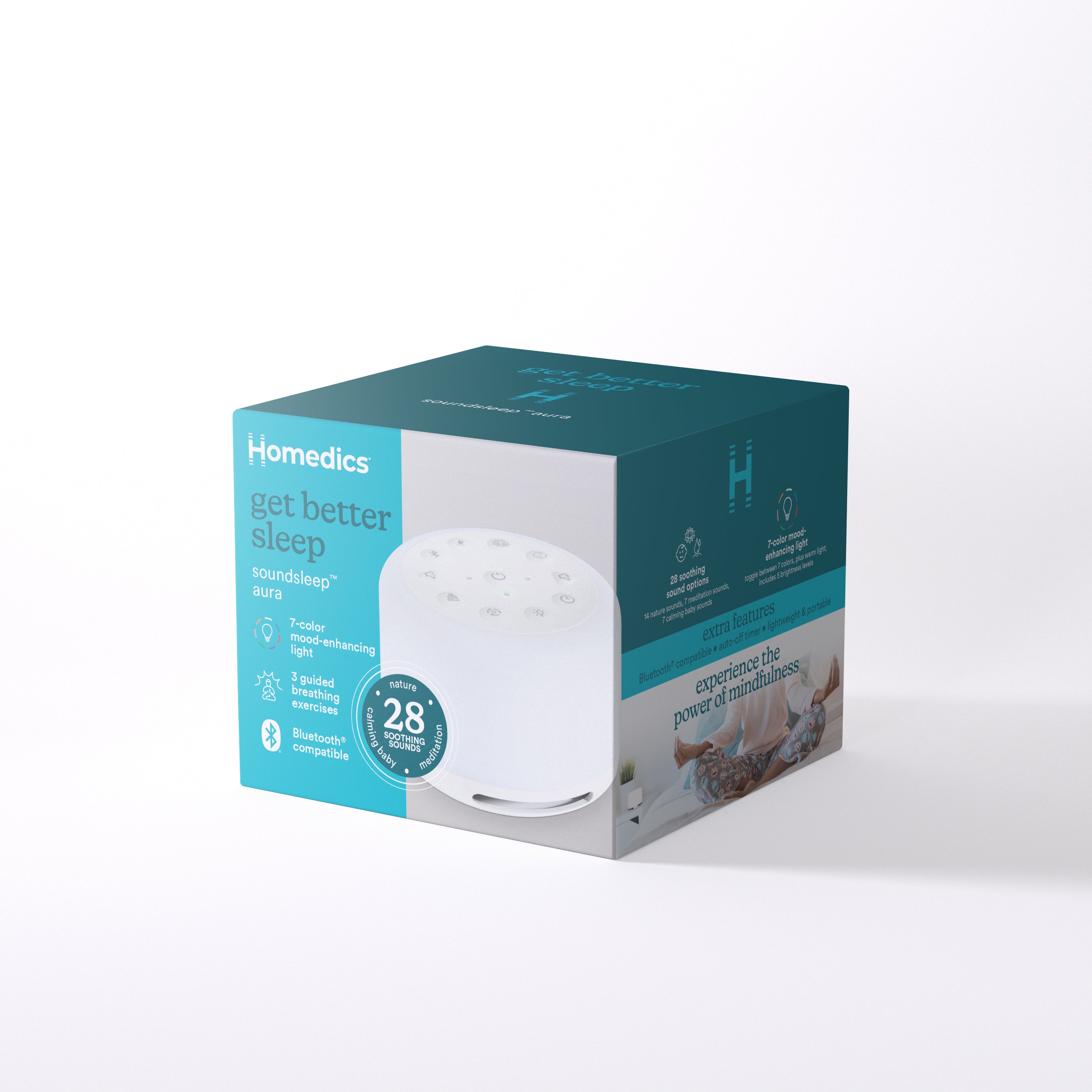 homedics-soundspa-aura-24-sounds-bluetooth-rechargeable-sound-machine image 2