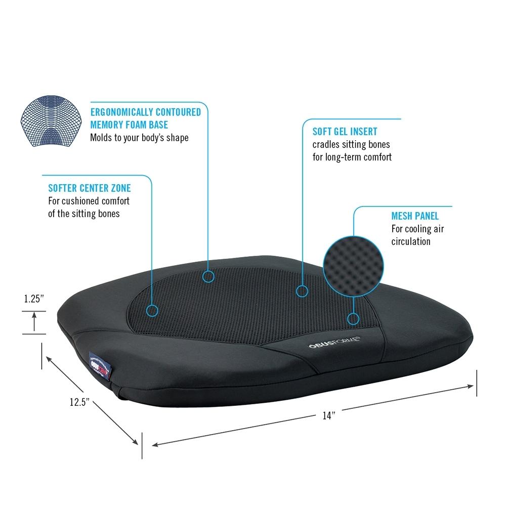 homedics-the-obusforme-gel-seat-cushion image 2