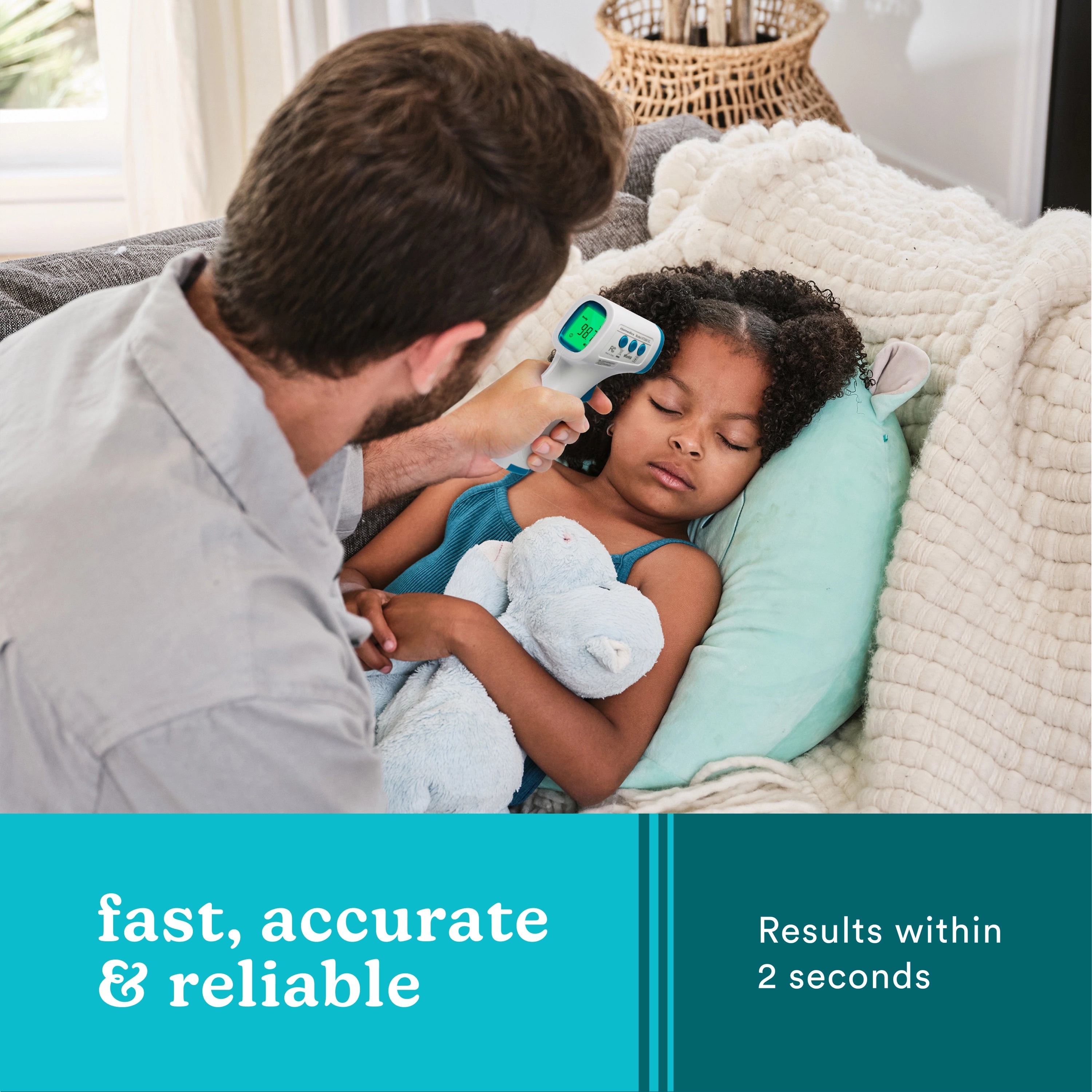 homedics-non-contact-infrared-body-thermometer-large-display-with-color-indicati image 5