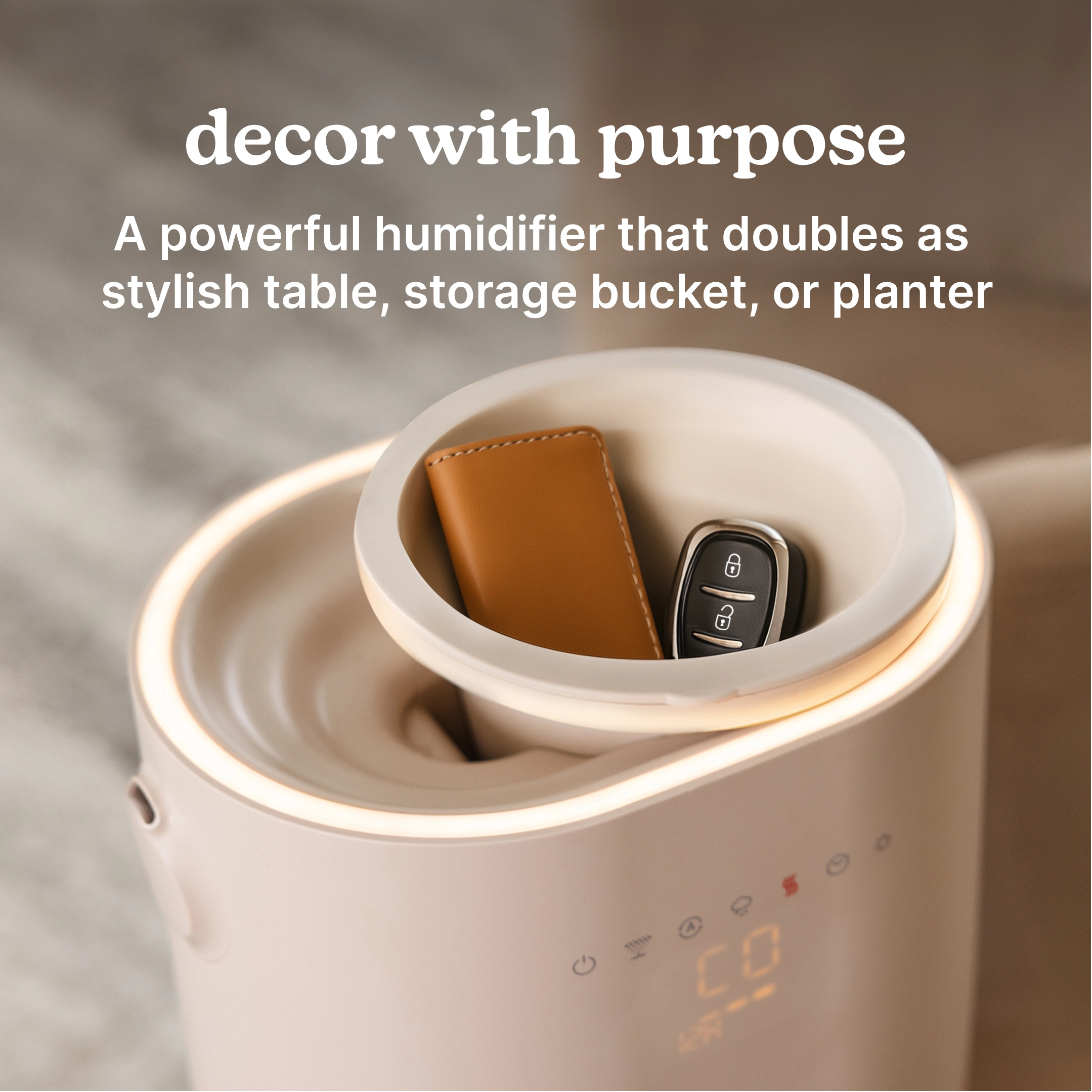 homedics-natura-ultrasonic-warm-cool-mist-humidifier image 2