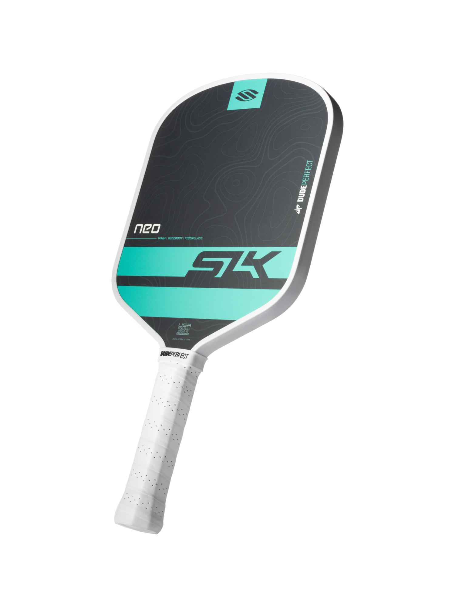 dude-perfect-slk-neo-fiberglass-pickleball-paddle-bundle-beginner-set image 2