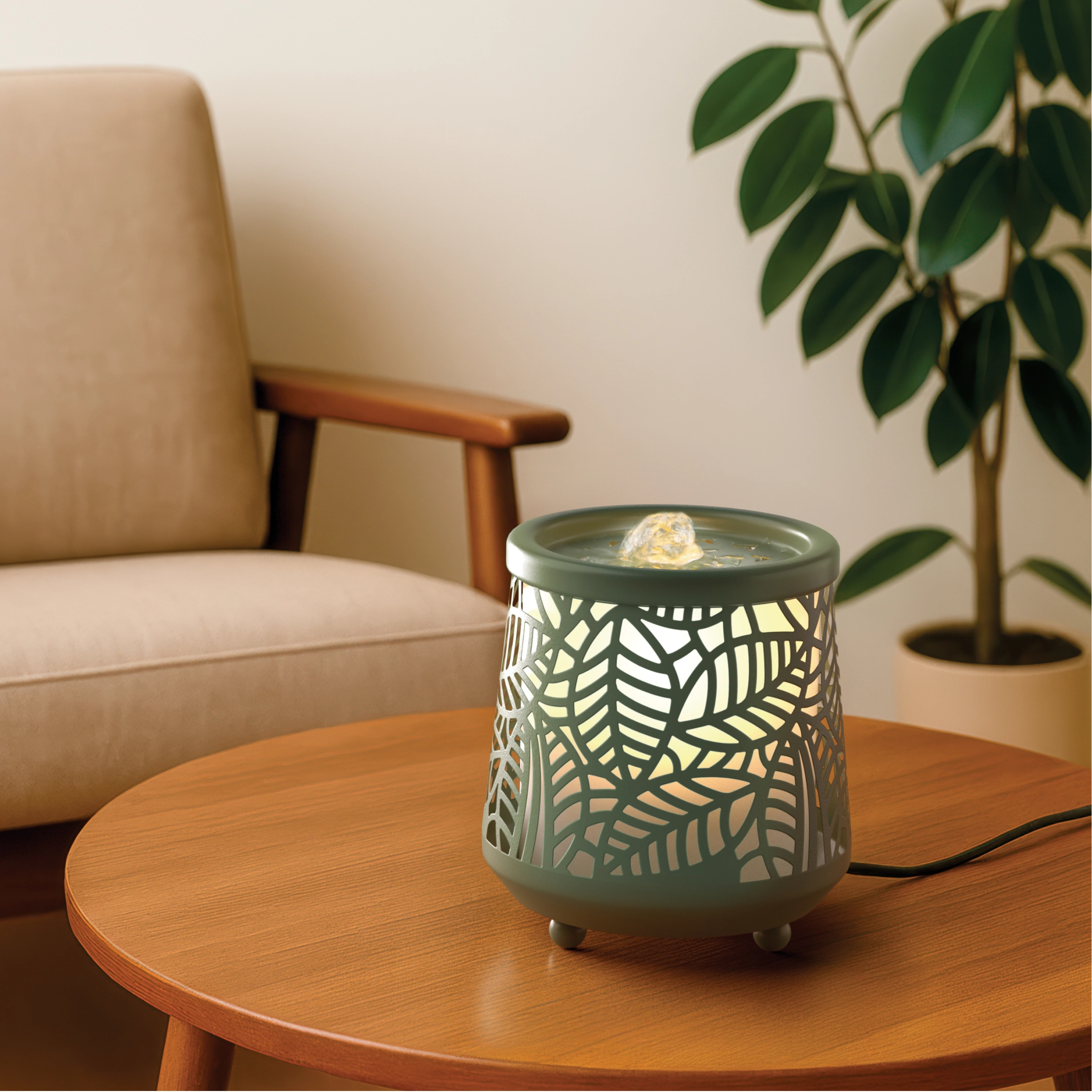 homedics-indoor-relaxation-fountain-with-light-sound-tabletop-water-fountain-wit image 2