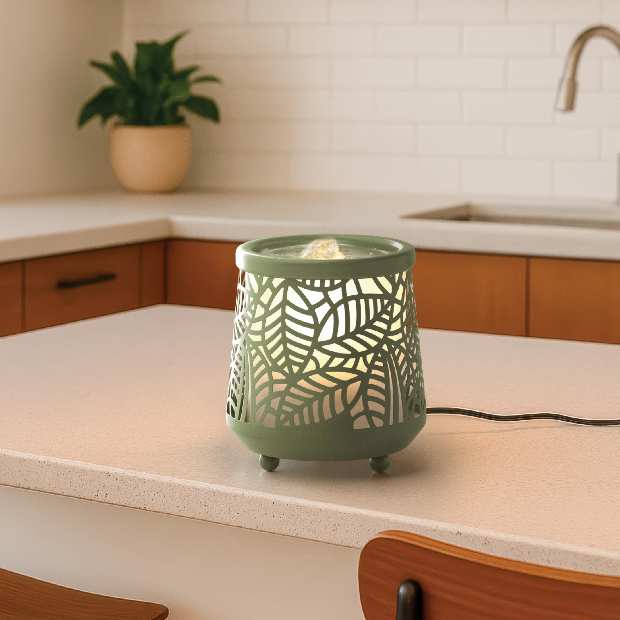homedics-indoor-relaxation-fountain-with-light-sound-tabletop-water-fountain-wit image 4