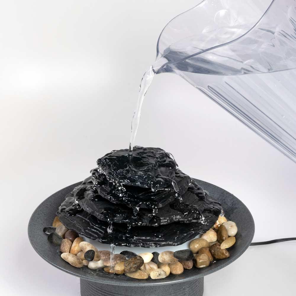 homedics-mirra-zen-gray-tabletop-relaxation-fountain image 3
