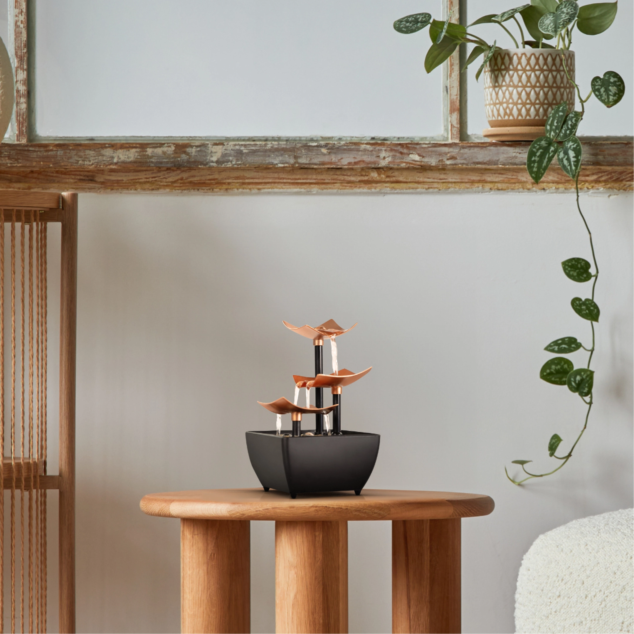 homedics-relaxation-fountain-3-tier-tabletop-water-fountain-with-quiet-pump-and- image 6